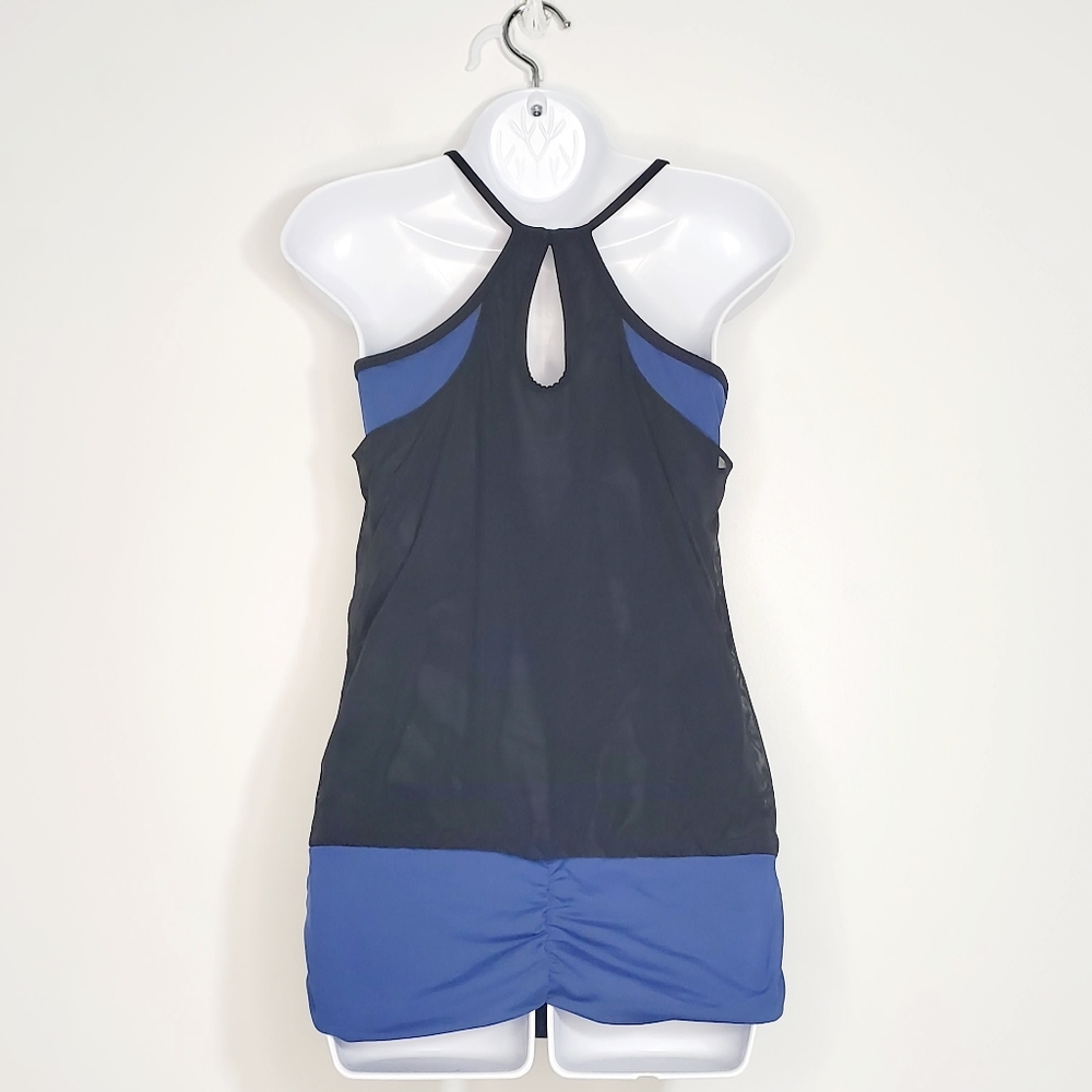 Gaiam Womens Sports blue and black top - Picture 9 of 12